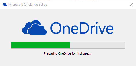 OneDive stops synchronising after Windows 10 upgrade