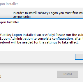YubiKey for Windows Login 4