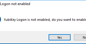YubiKey for Windows Login 5