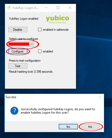 YubiKey for Windows Login 9
