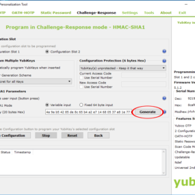 Configuring Yubikey 4