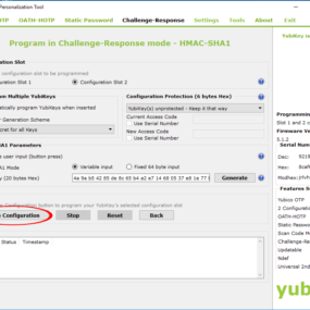 Configuring Yubikey 5