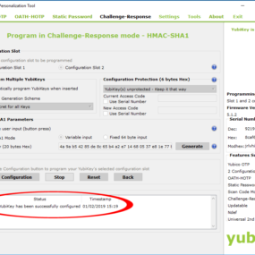 Configuring Yubikey 6